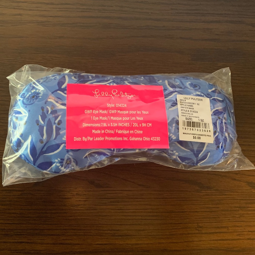 Lilly Pulitzer Eye Mask